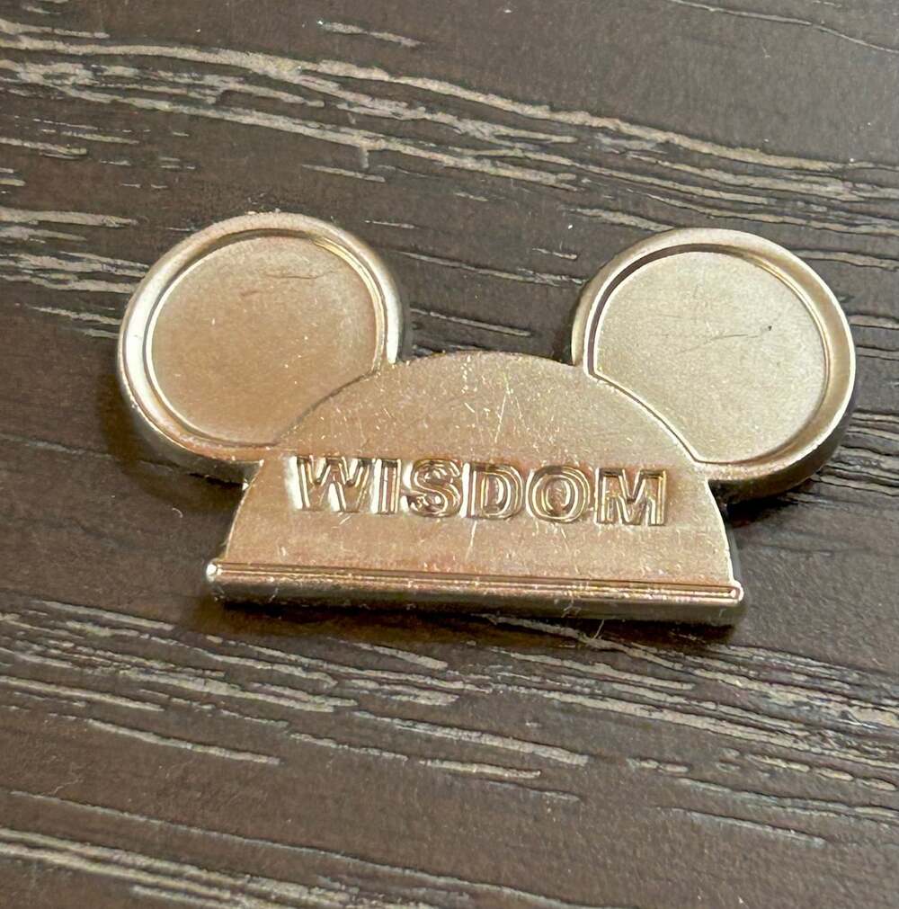 Rare HTF Disney Mickey Mouse Disney Parks Collectible Mouse Ears token Wisdom